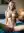 Early 20s blonde nude on hotel bed