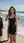 Young adult beach latex dress