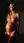 Pregnant blonde nude in side light
