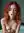 Daryna in her Kyiv bedroom, bare shoulders and tongue out