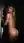 Wet nude blonde in dark shower