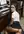 Office chair, skirt up, bare ass