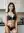 Kitchen lingerie standing tease