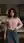 Slim Asian curves in kitchen sweater