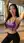 Tongue out yoga stretch selfie