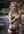 Young adult blonde in stream