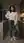 Slim Asian hip pose kitchen