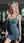 Athletic curves in tight gym dress