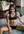 Brunette waves legs spread wide