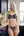 Slim waist blue satin lingerie