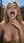 Blonde facial in outdoor shower