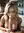 Curvy blonde natural tits POV blowjob