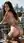 Slim brunette bent over balcony railing