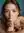 Close-up POV blowjob with brunette