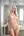 Slim nude blonde bathroom mirror
