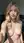 Blonde topless office selfie