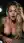 Wavy blonde hair close-up topless