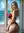 Platinum blonde ocean view tease