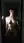 Nude hallway mirror selfie at night