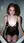 Redhead in sheer lace babydoll