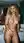 Blonde waves nude bathroom mirror
