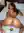 Nude on bed spreading ass