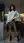Slim Asian thighs in kitchen