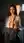 Young brunette on washing machine