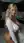Platinum blonde kitchen counter flash