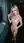 Pink hair gym lingerie pose