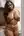 Kitchen nude squeezing natural breasts