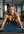 Curvy blonde on all fours
