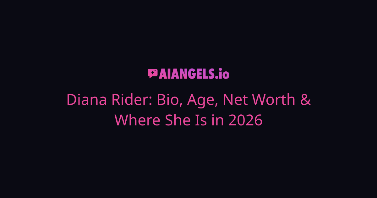 Diana Rider: Bio, Age, Net Worth & Where She Is in 2026