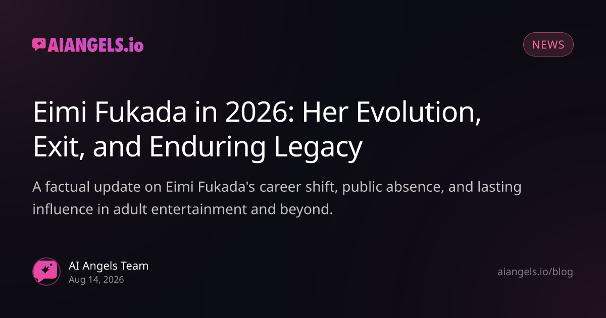 Eimi Fukada 2026: Career Evolution, Exit, and Legacy