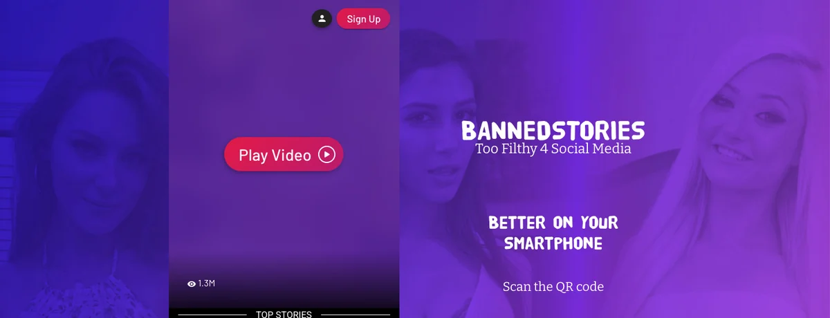 Banned Stories homepage, checked October 2026