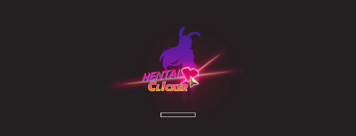 HentaiClicker loading screen with the game logo, October 2026