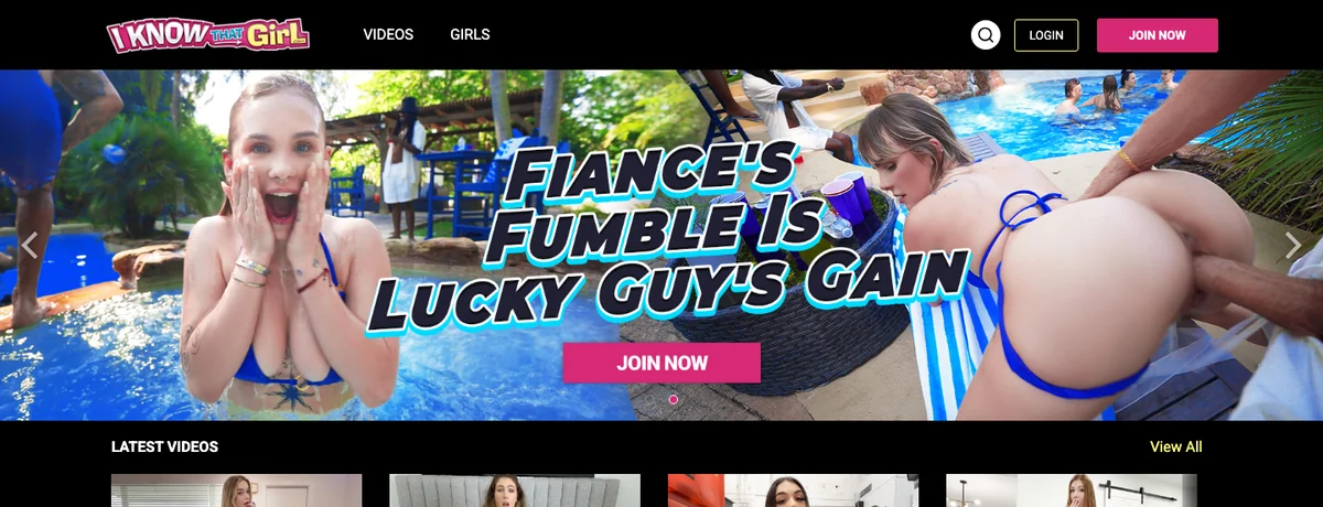 I Know That Girl homepage, checked October 2026